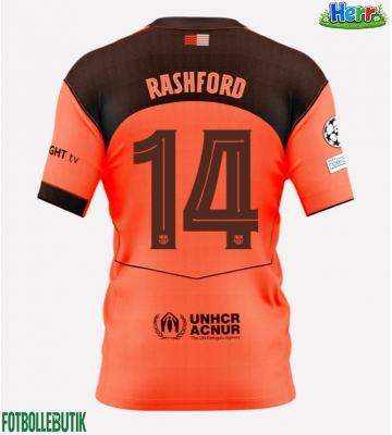 Barcelona Marcus Rashford #14 Tredje Tröja 2025-26 Kortärmad